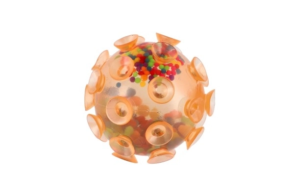 Palla antistress con ventose 7cm
