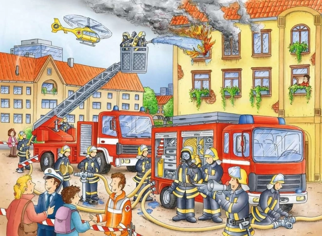 Puzzle Dipartimento Vigili del Fuoco Ravensburger