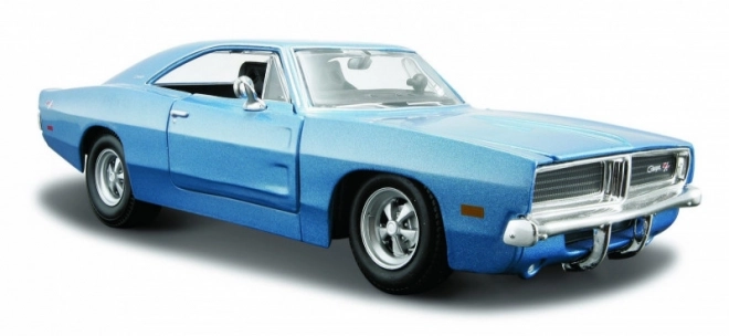 Modello in composito Dodge Charger R/T blu 1/25