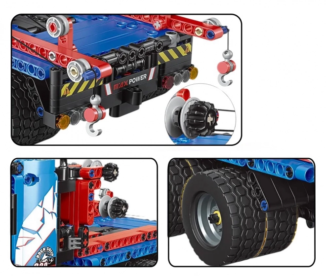 Set Costruzioni Camion R/C con 1064 Pezzi Blu