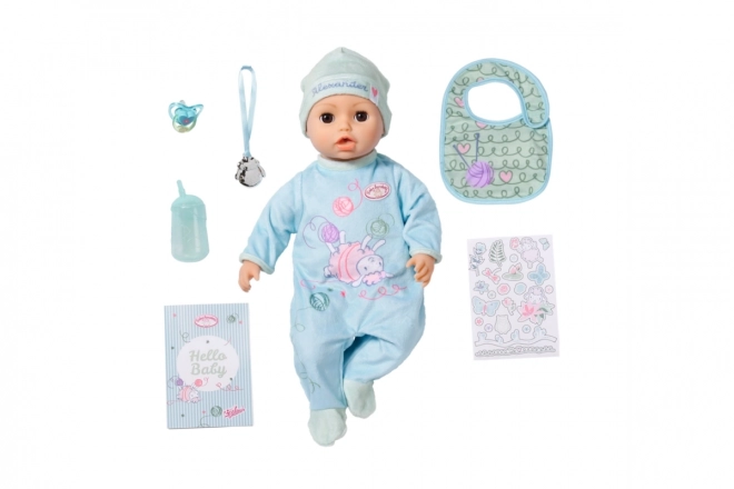 Bambola Interattiva Baby Annabell Alexander