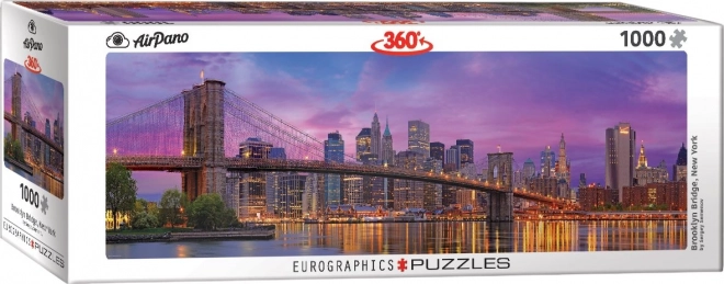 Puzzle panoramico Brooklyn Bridge New York 1000 pezzi