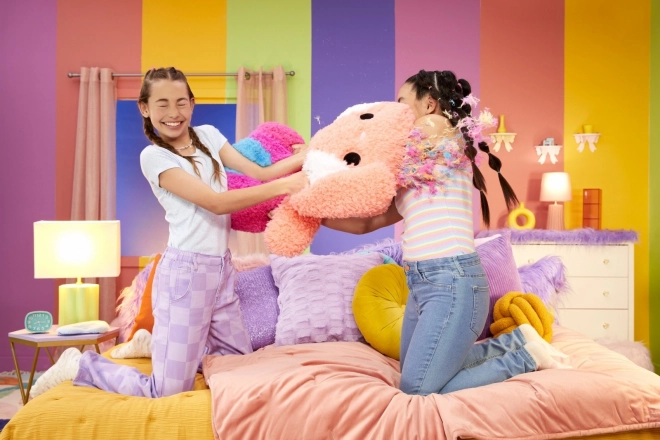 Cuscino Fluffie Stuffiez Pillow Fight Arcobaleno
