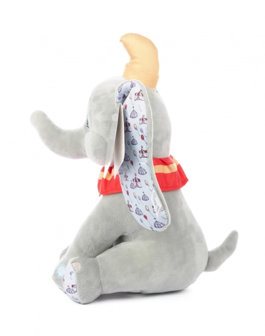 Elefante in peluche e tessuto Dumbo con suono