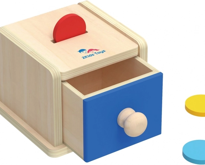 Salvadanaio per il neonato per l'educazione Montessori