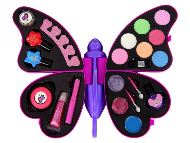 Set trucco farfalla viola