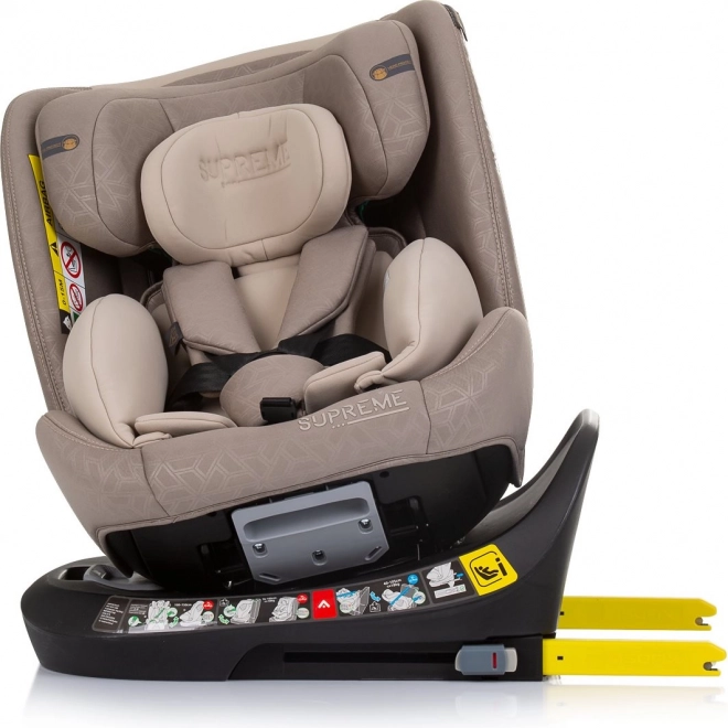 Seggiolino Auto per Bambini Chipolino Supreme i-Size - Macadamia