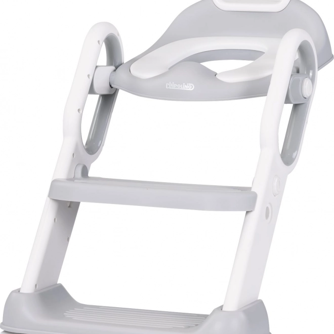 Tavoletta WC con scala Flippy Grigia