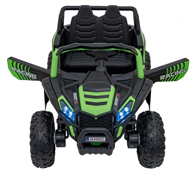 Auto elettrico per bambini Buggy UTV 2000M Racing Verde