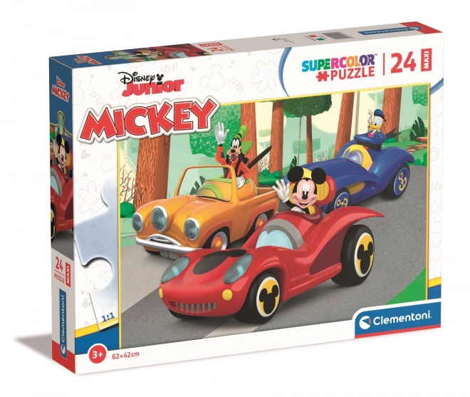 Puzzle MAXI 24 pezzi MICKEY in viaggio