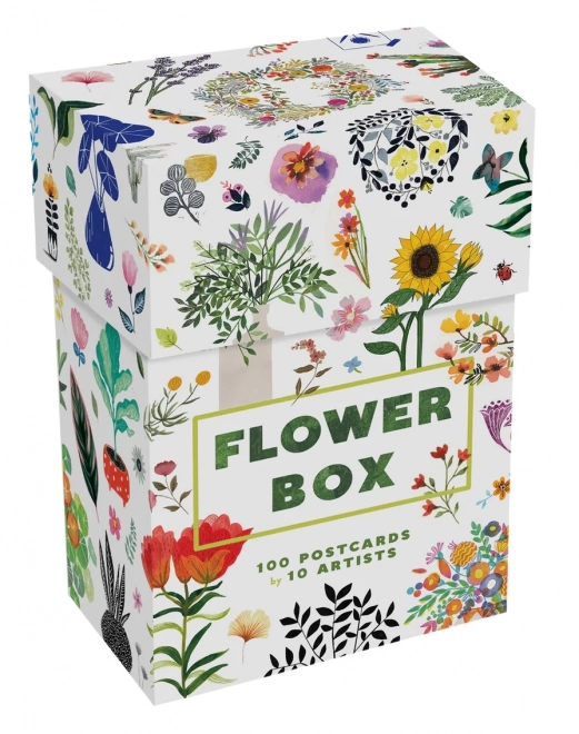 Box Di Cartoline Floreali