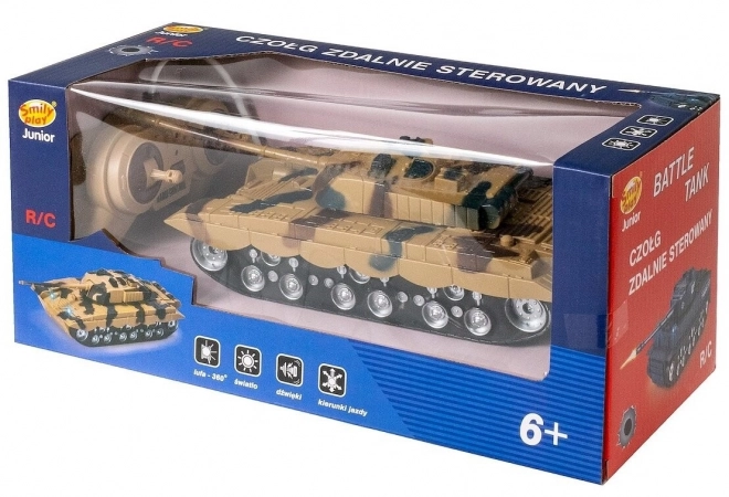 Divertente carro armato RC con caricabatterie