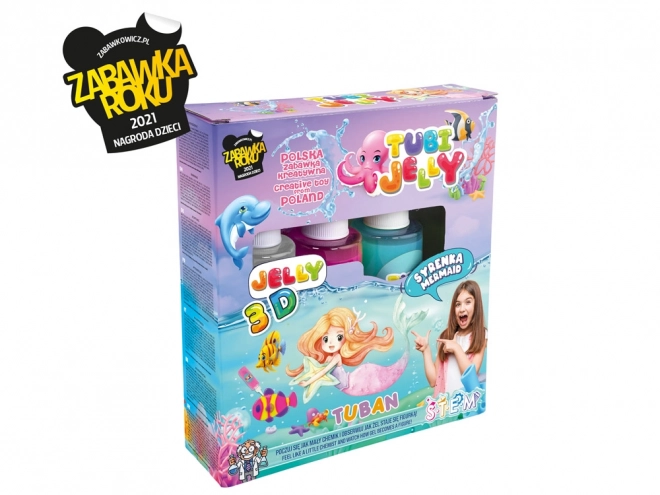 Set Tubi Jelly 3 colori - Sirena