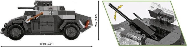Set di costruzione Sd.Kfz. 222