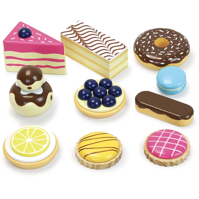 10 dessert in legno per un gioco creativo