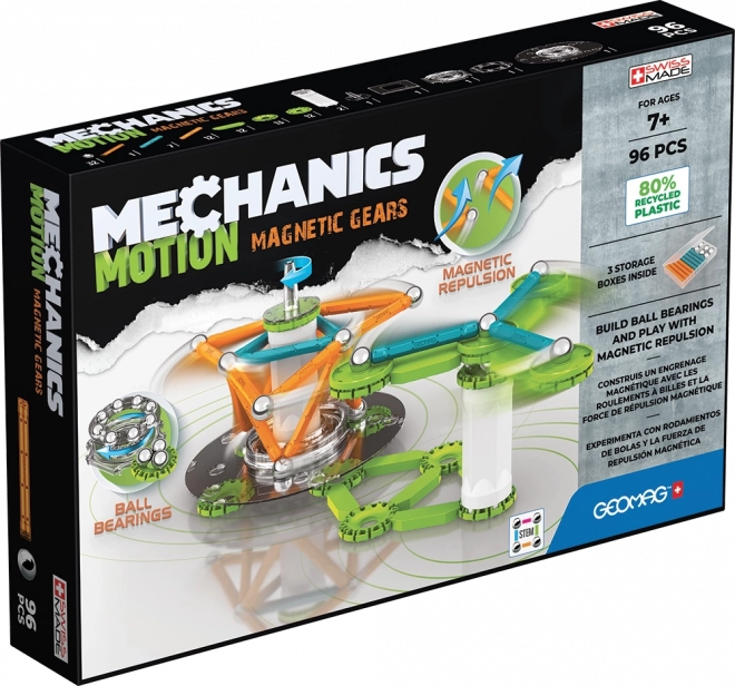 Kit Magnetico Movimento Geomag Mechanics 96 Pezzi