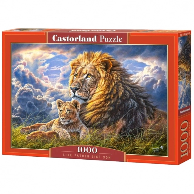 Puzzle 1000 pezzi come padre come figlio