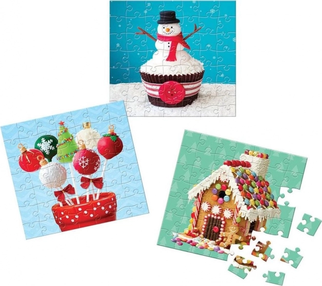 Calendario dell'Avvento Puzzle: Dolci Natale