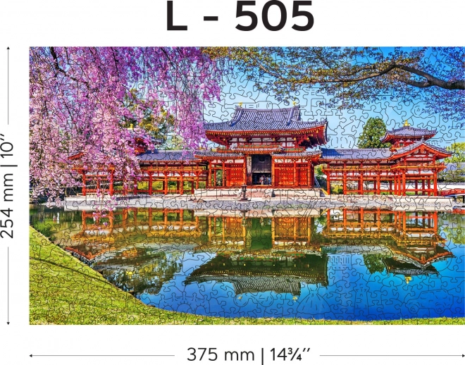 Puzzle in legno Tempio Byodo-in Giappone