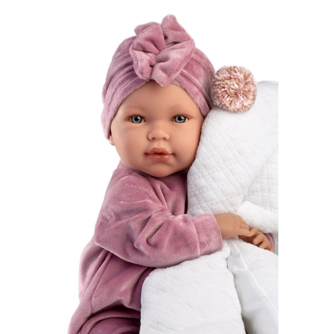 Bambola Realistica Neonato Llorens 42 cm con Suoni