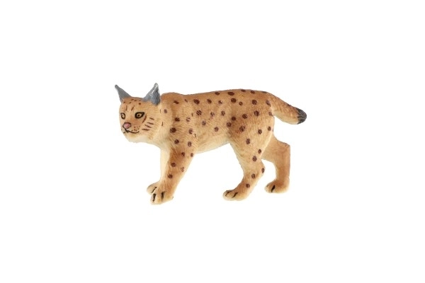 Lince Eurasiatico Plastica 8cm In Sacchetto