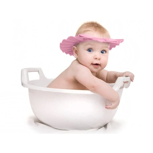 Cappello da bagno per bambini - rosa