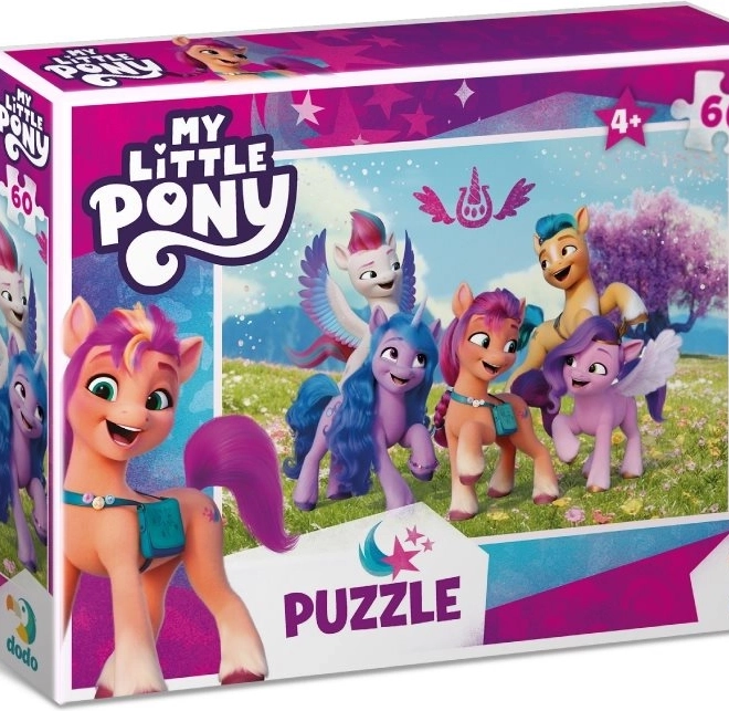 Puzzle DODO My Little Pony nel prato magico 60 pezzi