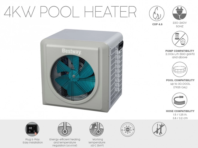 Riscaldatore elettrico per piscina Bestway Flowclear