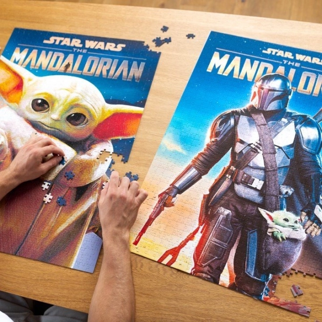 Puzzle Trefl Premium Plus Star Wars: Mandalorian - Grogu 1000 pezzi