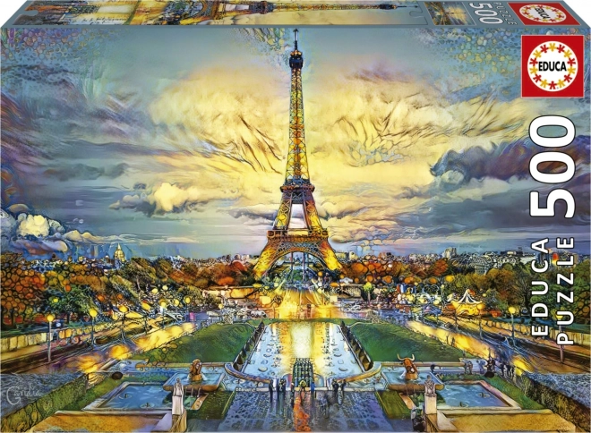 Puzzle Torre Eiffel 500 pezzi