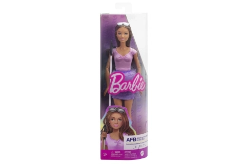 Barbie Modella con Gonna Viola a Balze