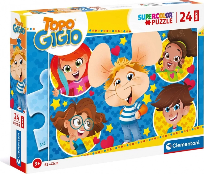 Puzzle MAXI 24 pezzi Topo Gigio