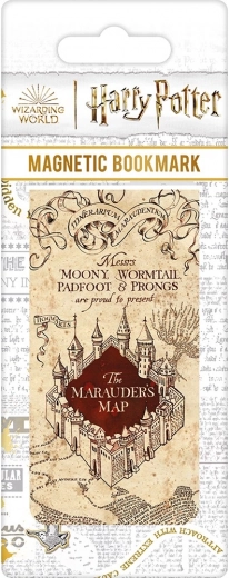 Segnalibro magnetico Harry Potter - Mappa del Malandrino