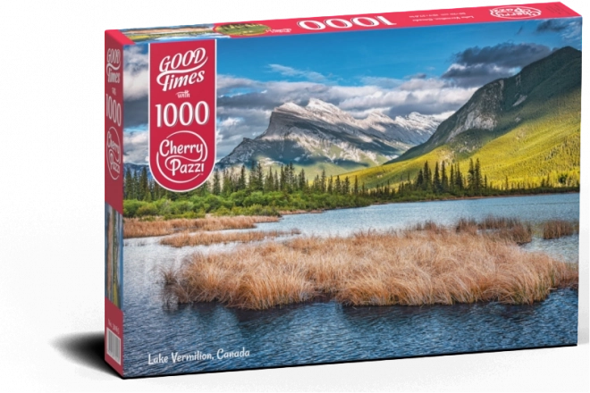 Puzzle Cherry Pazzi Lago Vermilion Parco Nazionale Banff 1000 Pezzi