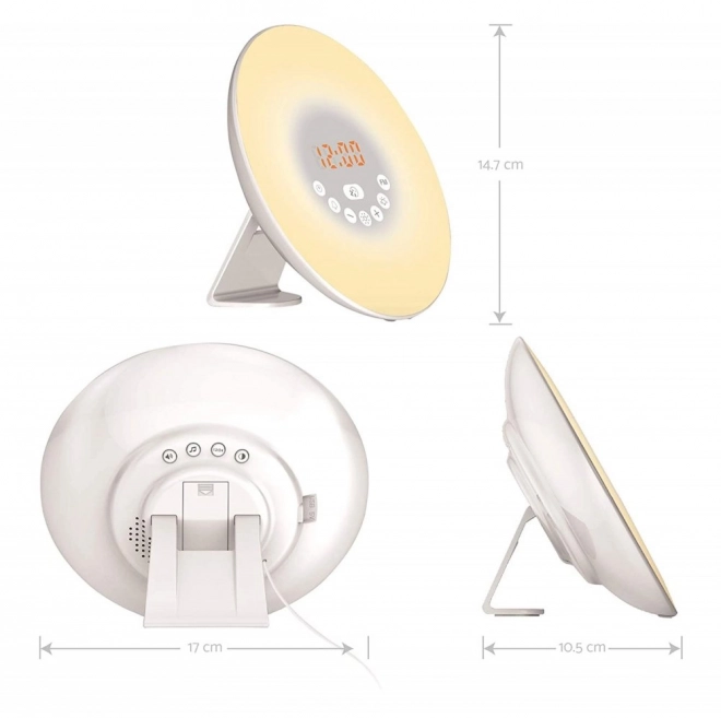Sveglia colorata DecoTech con simulazione dell'alba