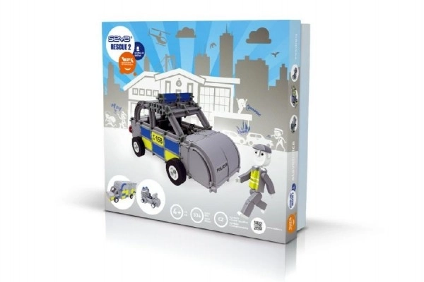 Kit di costruzione SEVA Rescue 2 (polizia) plastica 534 pezzi