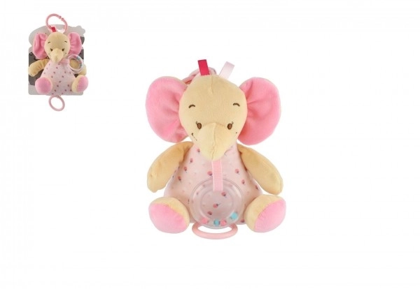 Carillon elefante rosa 18 cm