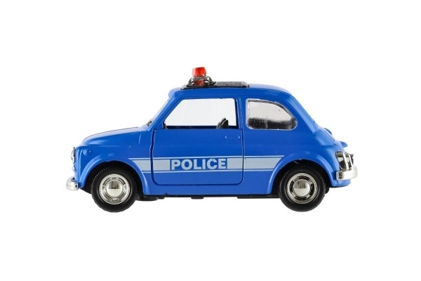 Auto Polizia Retrò con Luci 11cm