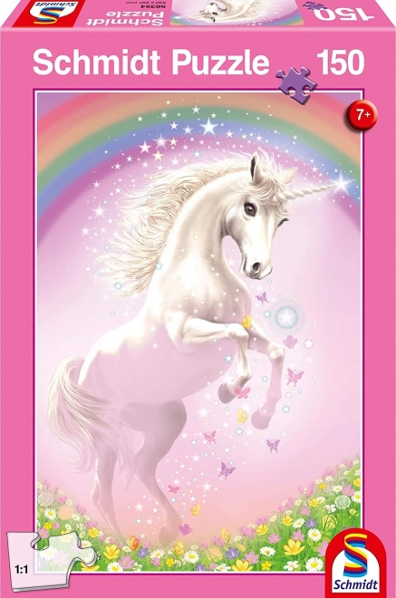 Puzzle Unicorno Rosa 150 Pezzi