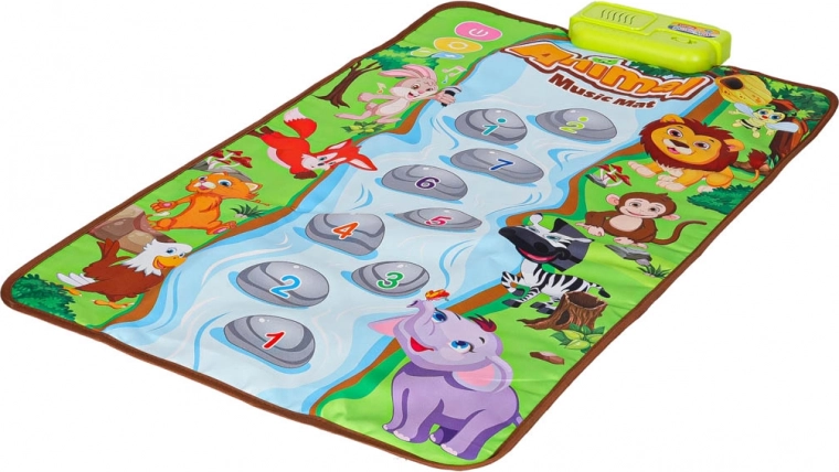 Insegna musica e numeri nella tonalità di Do maggiore