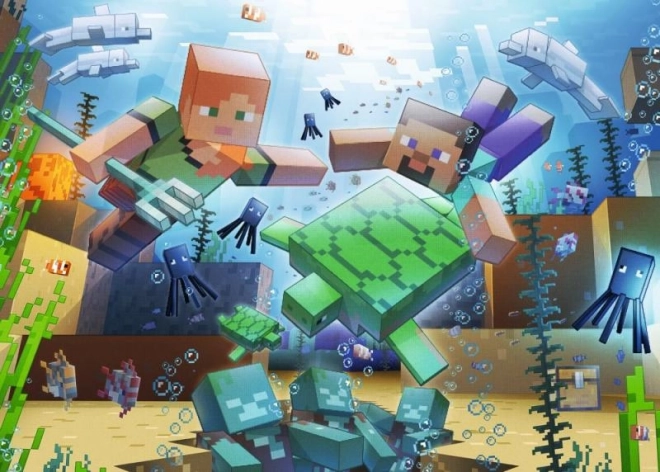 Puzzle 1000 pezzi Minecraft