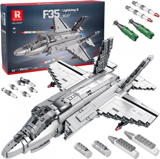 Costruzioni tecniche caccia F-35 LIGHTNING II 1600 pezzi
