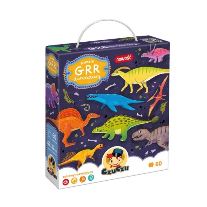 Puzzle 60 pezzi Grr Dinosauri