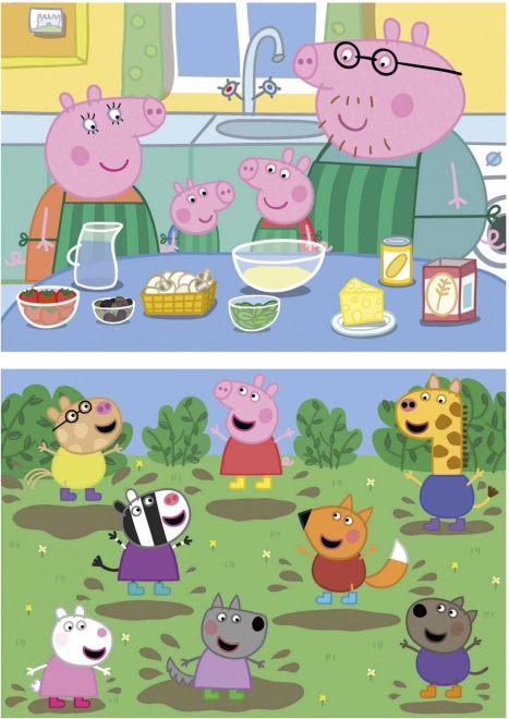 Puzzle di legno Peppa Pig