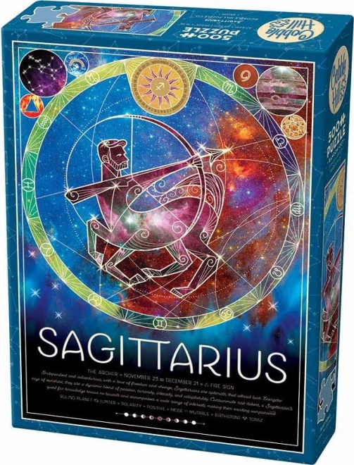 Puzzle Segno Zodiacale: Sagittario Cobble Hill 500 Pezzi