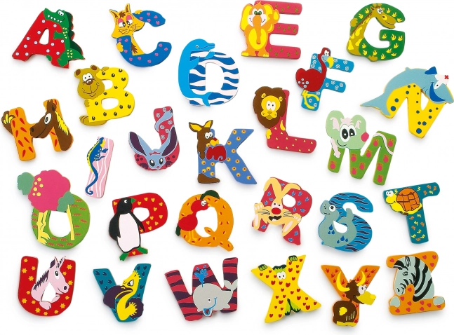 Lettera in legno V Small Foot
