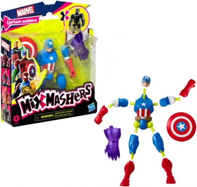 Avengers Mixmashers Capitano America figura