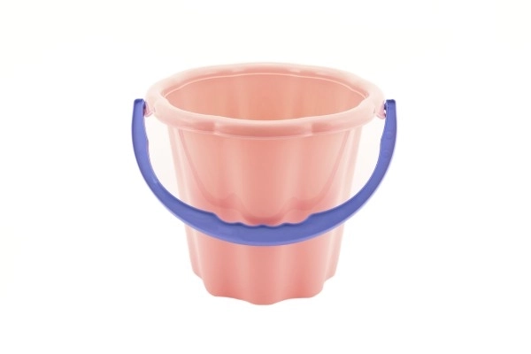 Secchiello per sabbia plastica 19cm assortito 4 colori 12m+
