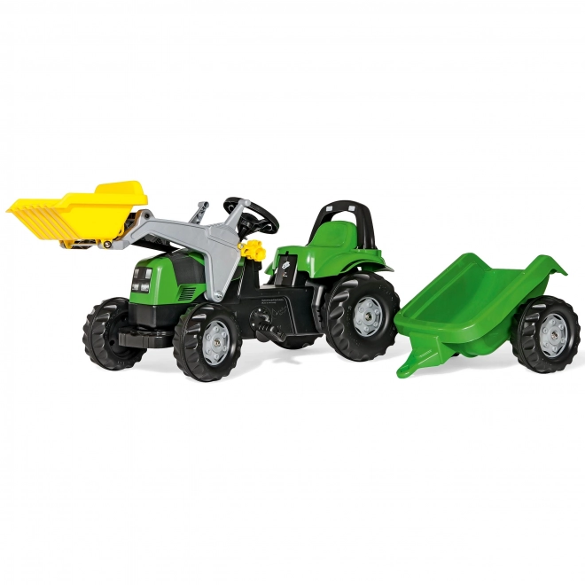 Trattore RollyKid con rimorchio Deutz-Fahr Rolly Toys