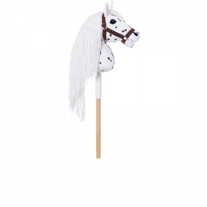 Hobby Horse HOPPIHORSE A4 Leopard - bianco
